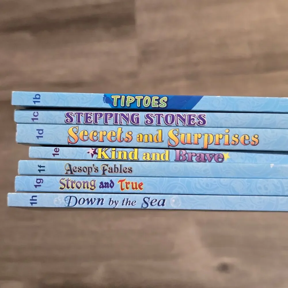 Abeka First Grade Readers Books 1b-1h Near Complete Set (no 1a) Curriculum